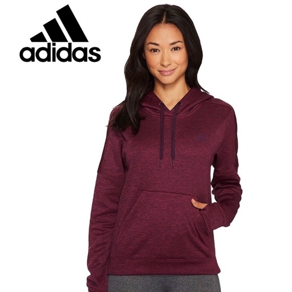 adidas team issue fleece hoodie